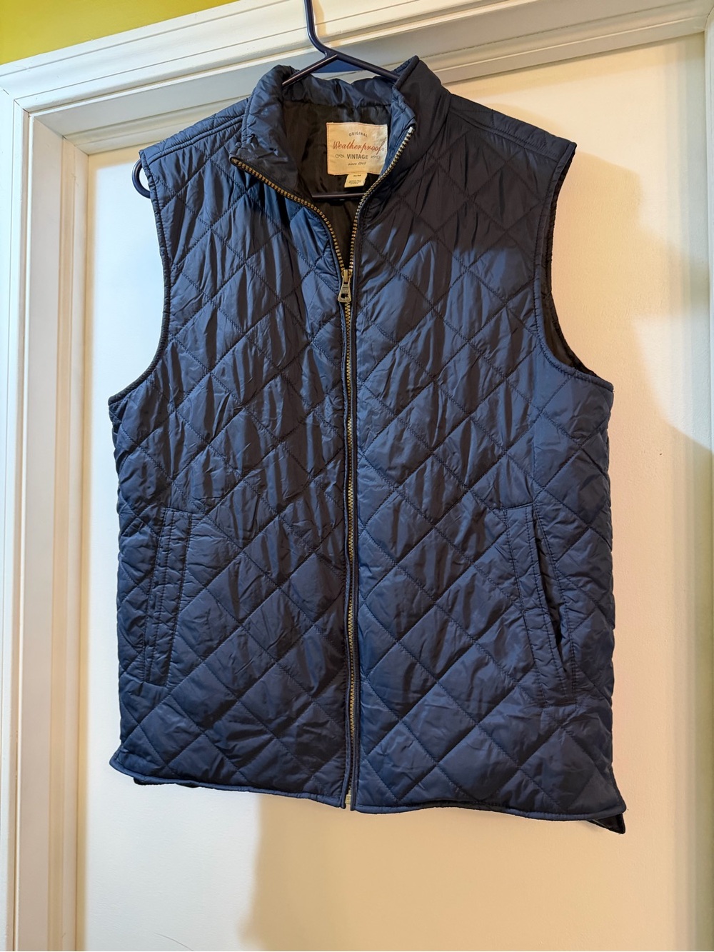 Weatherproof Quilted Navy Women's Vest